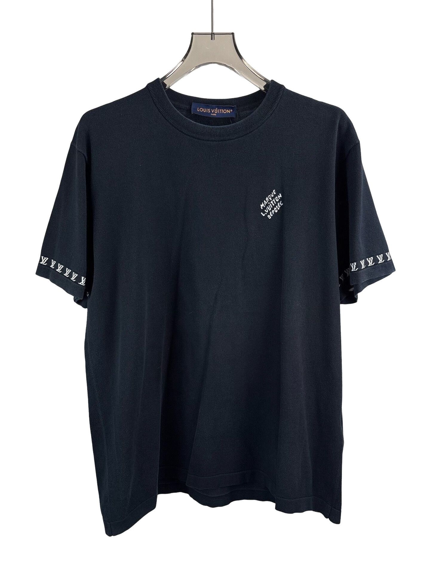 Louis Vuitton Louis Vuitton Logo Sleeve T-Shirt US L Size US L / EU 52-54 / 3 - 1 Thumbnail