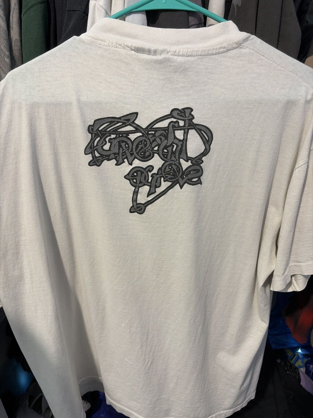 Giant AUTHENTIC 1993 Lenny Kravitz "Universal Love" Tour T-Shirt Size US XL / EU 56 / 4 - 3 Thumbnail
