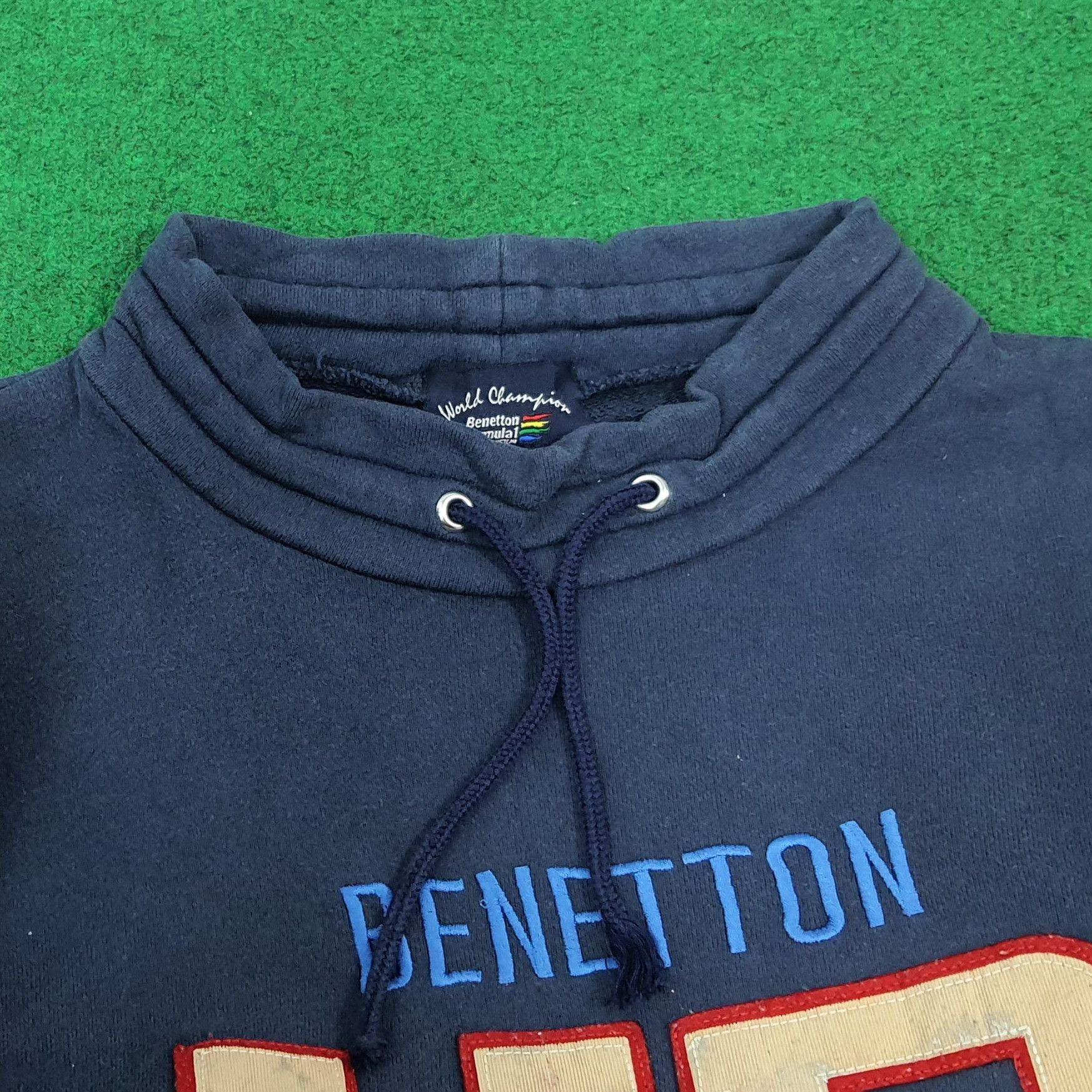 Benetton Vintage Benetton Formula 1 Racing Team Sweatshirt C269N22 Size US M / EU 48-50 / 2 - 4 Thumbnail