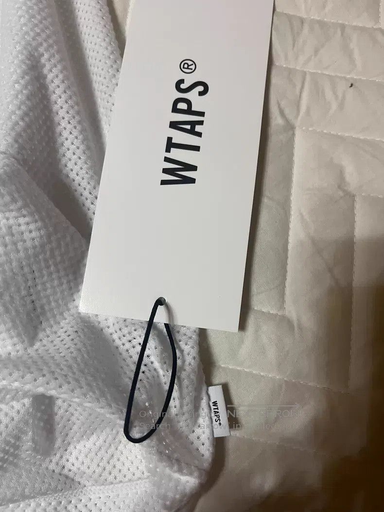 Wtaps Wtaps Letter mesh sports short-sleeve jersey T-shirt, whit Size US L / EU 52-54 / 3 - 5 Thumbnail