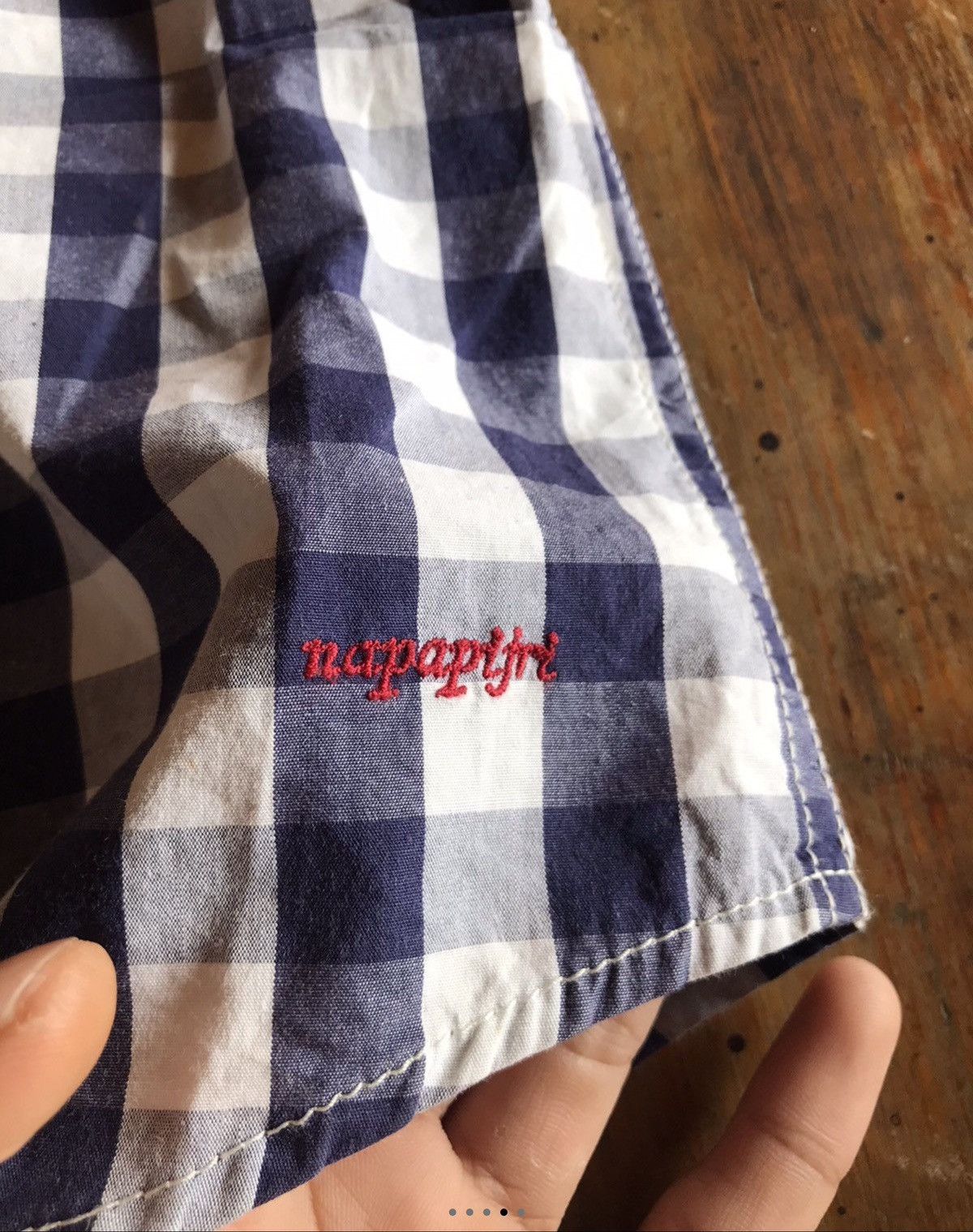 Napapijri 🔥Designers🔥Napapijri Shirt Button Vintage Napapijri Size US L / EU 52-54 / 3 - 4 Thumbnail
