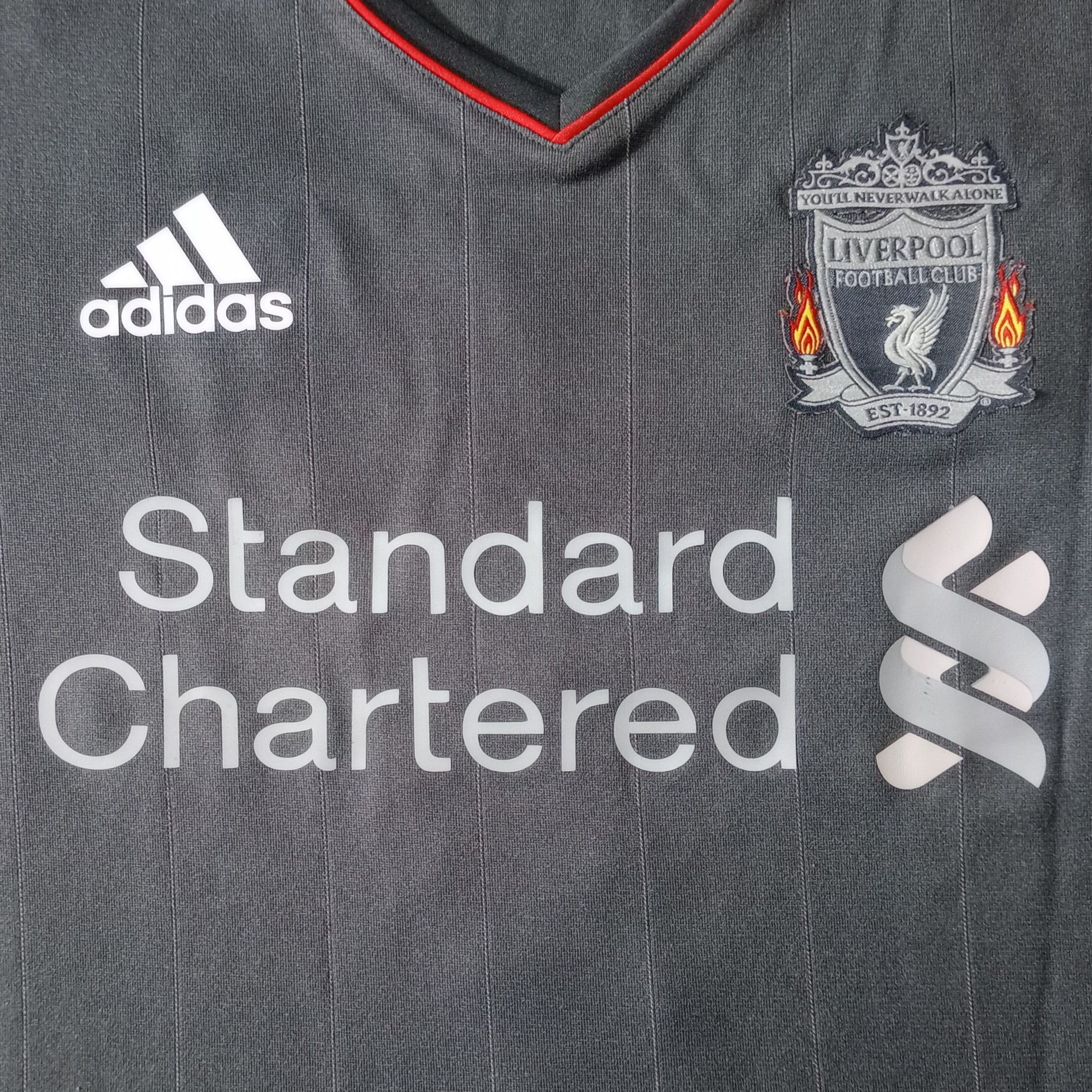 Adidas Liverpool 2011-2012 Away Jersey Luis Suarez 7 Size US S / EU 44-46 / 1 - 3 Thumbnail