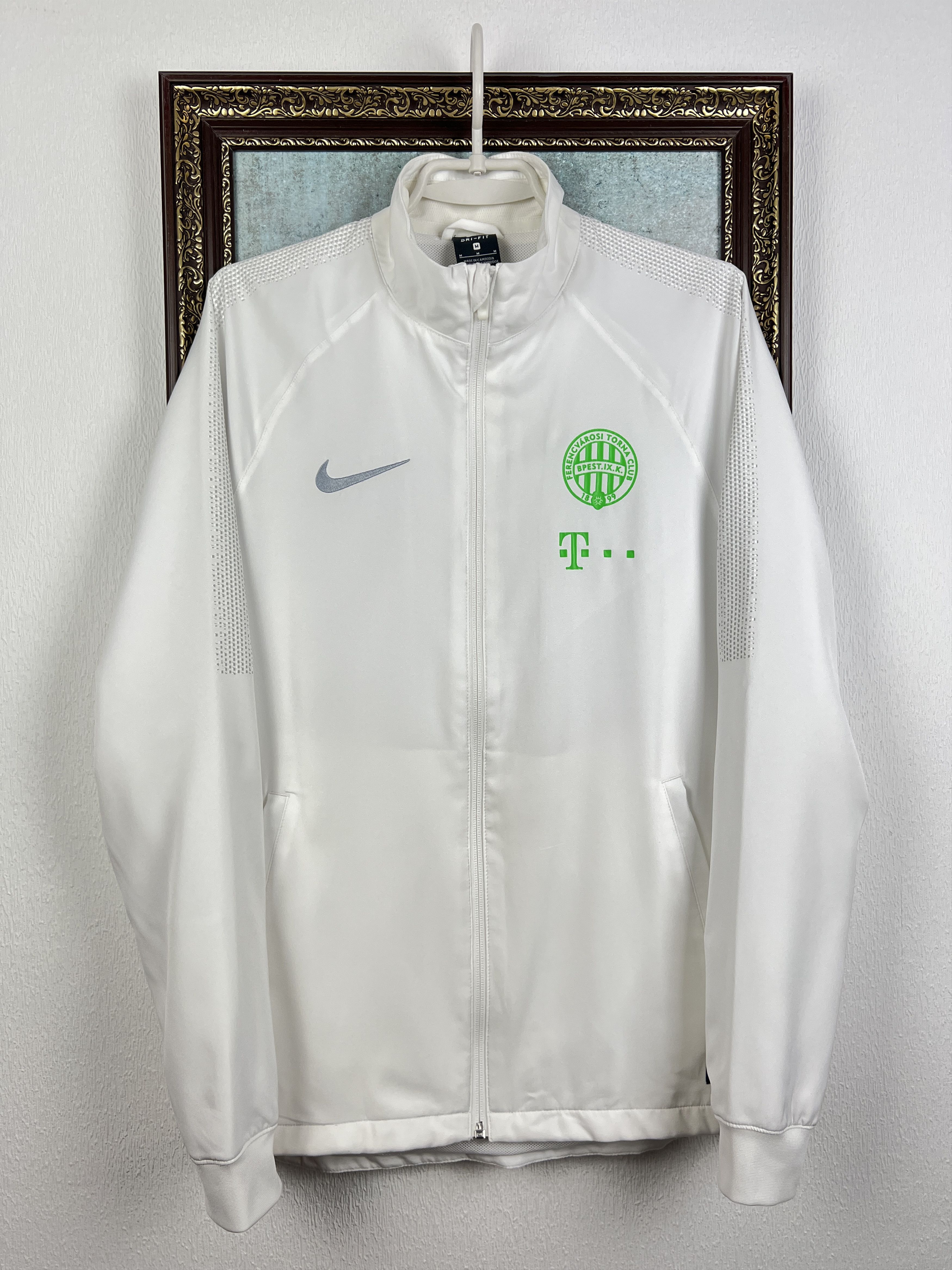 Nike NIke Ferencvaros Football Jacket Soccer Track Top Zip Rare Size US M / EU 48-50 / 2 - 1 Thumbnail