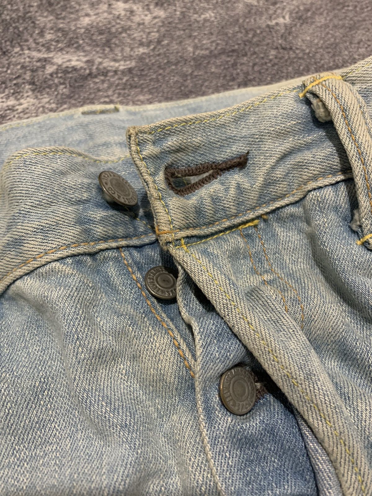 Levi's Denim pants Levi’s 501 ripped vintage Size US 32 / EU 48 - 3 Thumbnail