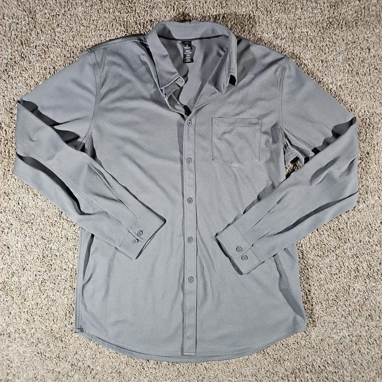 Stormtech StormTech L Gray Button Up Shirt Size US L / EU 52-54 / 3 - 1 Thumbnail