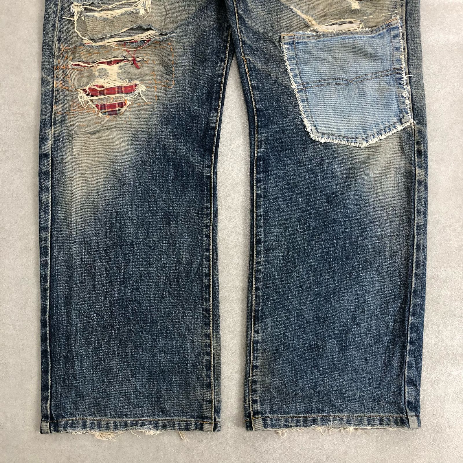 Freshjive Vtg Freshjive Distressed Denim Size US 34 / EU 50 - 4 Thumbnail