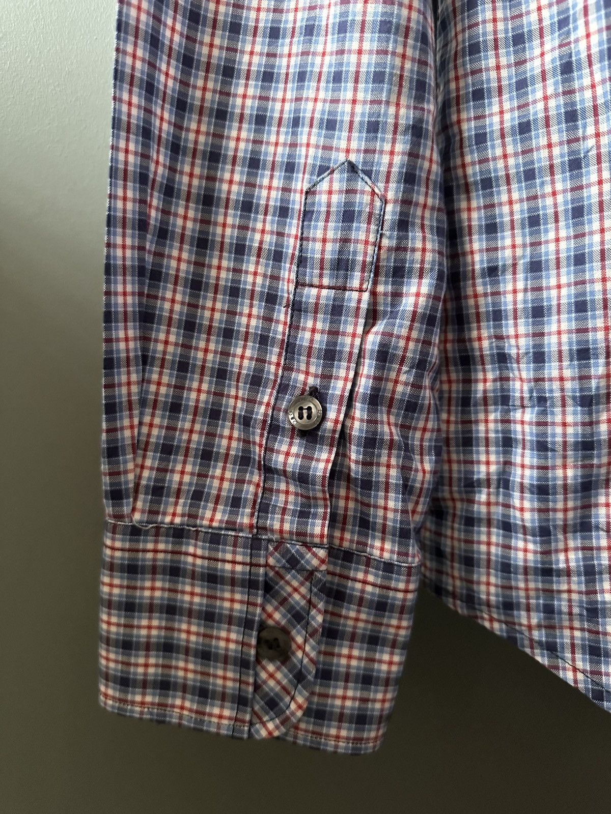 Dolce & Gabbana Dolce & Gabbana Check Slim Shirt Size 52 Size US L / EU 52-54 / 3 - 5 Thumbnail
