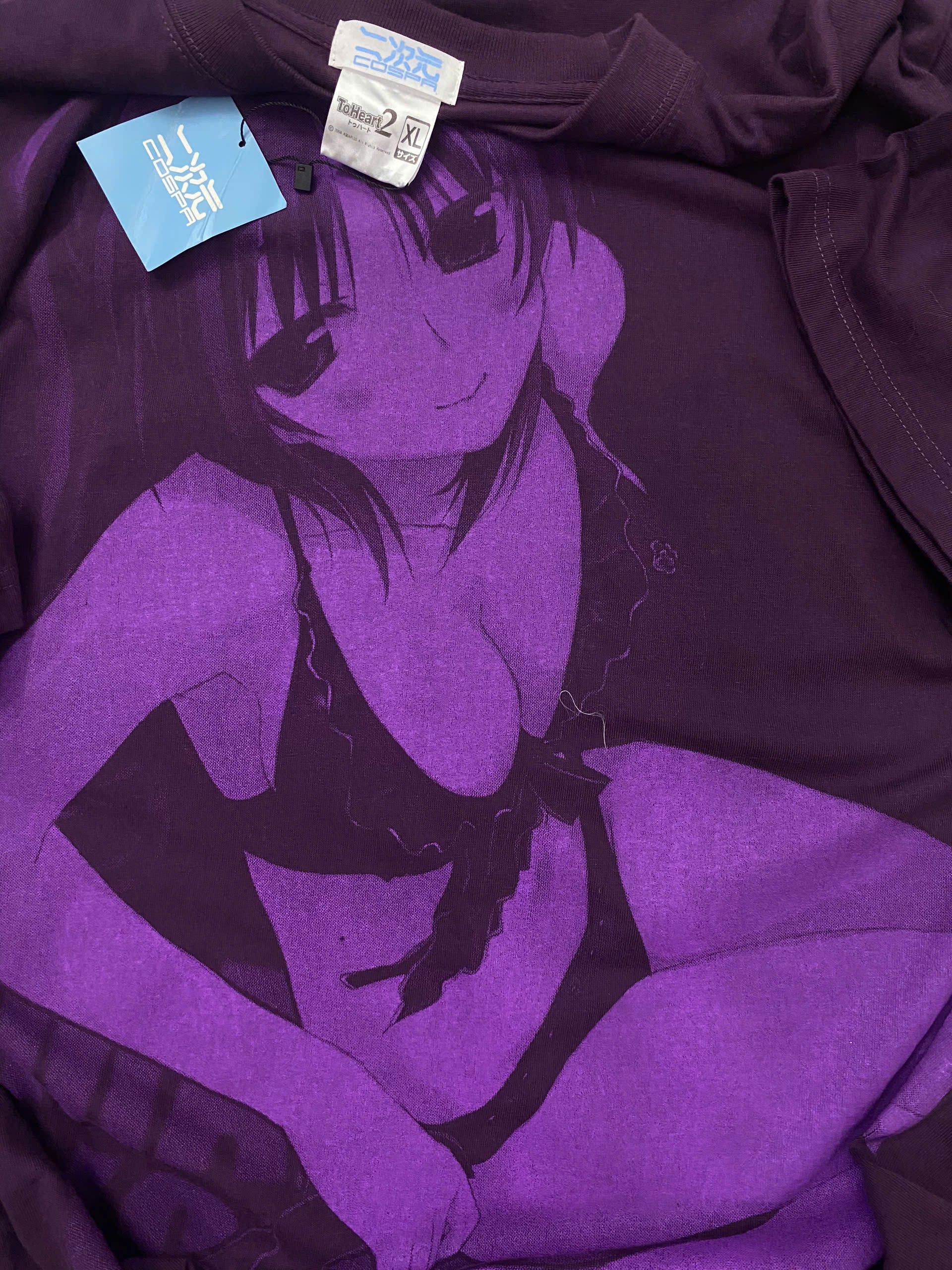 Anime × Vintage Vintage 00's Toheart2 Kousaka Tamaki Anime T-Shirt Size US XL / EU 56 / 4 - 1 Thumbnail