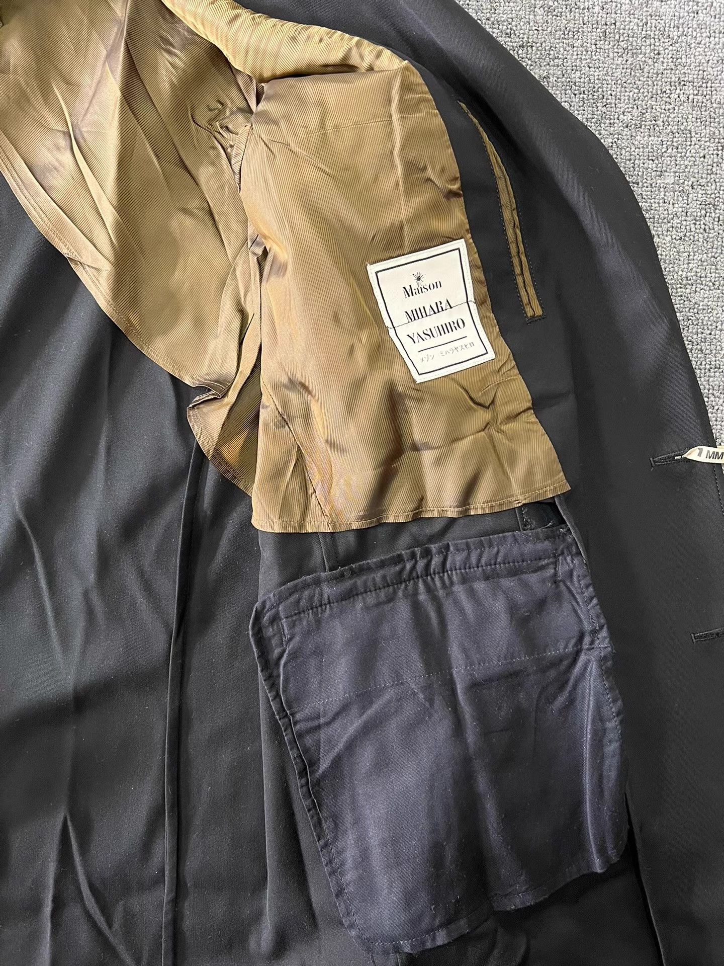 Maison MIHARA YASUHIRO Mihara Yasuhiro MMY blazer 22AW Q7 Size 48R - 4 Thumbnail
