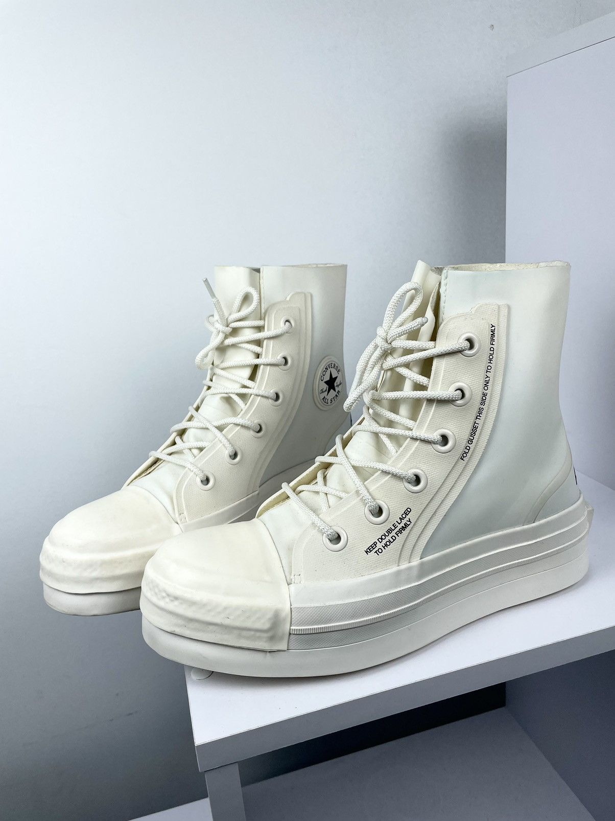 Ambush Design × Converse Converse x Ambush Chuck 70 Hi Bunny Boot Alyx White Shoes Size US 7 / EU 40 - 5 Thumbnail