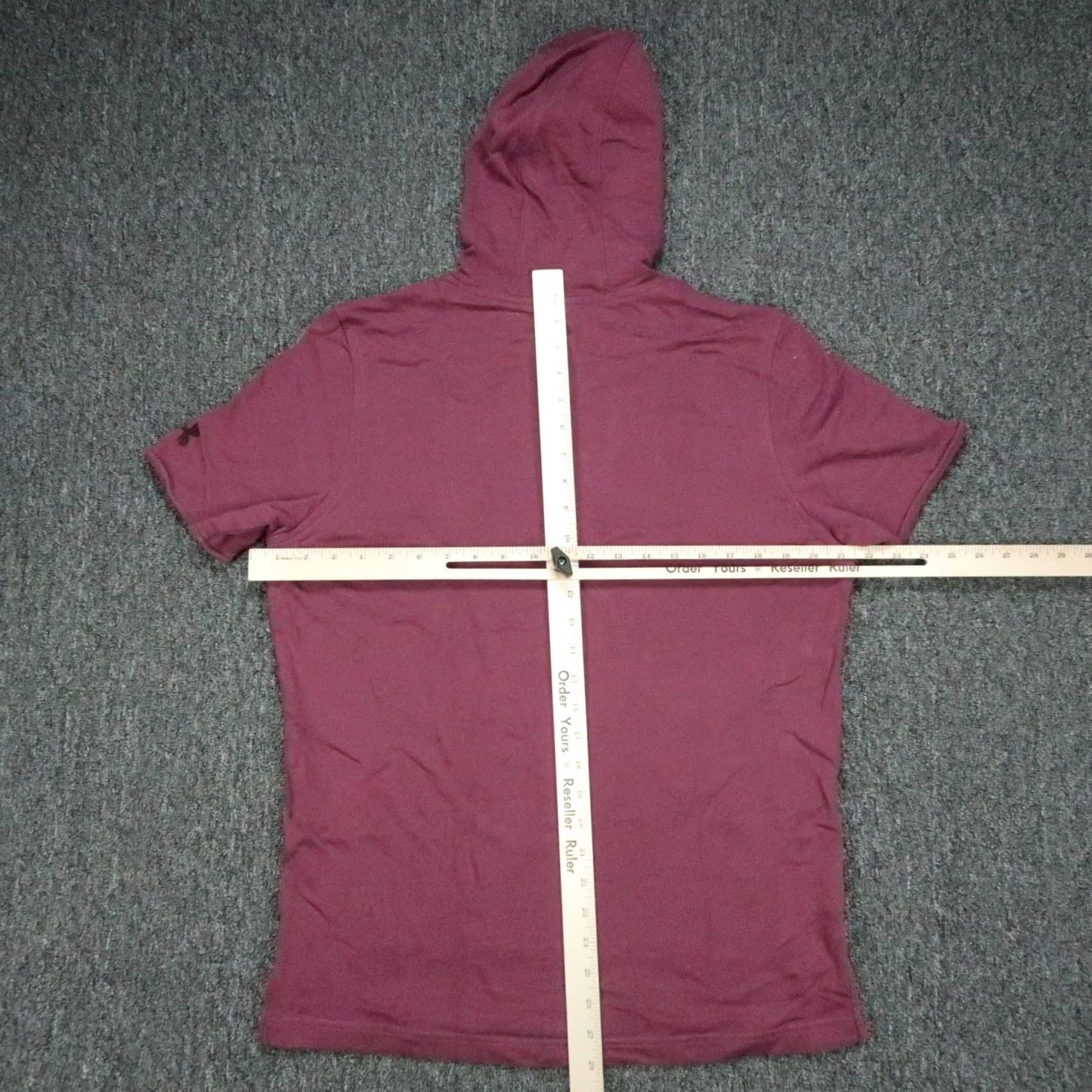 Under Armour Under Armour Hoodie Mens M Regular Purple Project Rock Logo Pullover Hooded Pockets Shirt Style Graphic Print Size US M / EU 48-50 / 2 - 7 Thumbnail