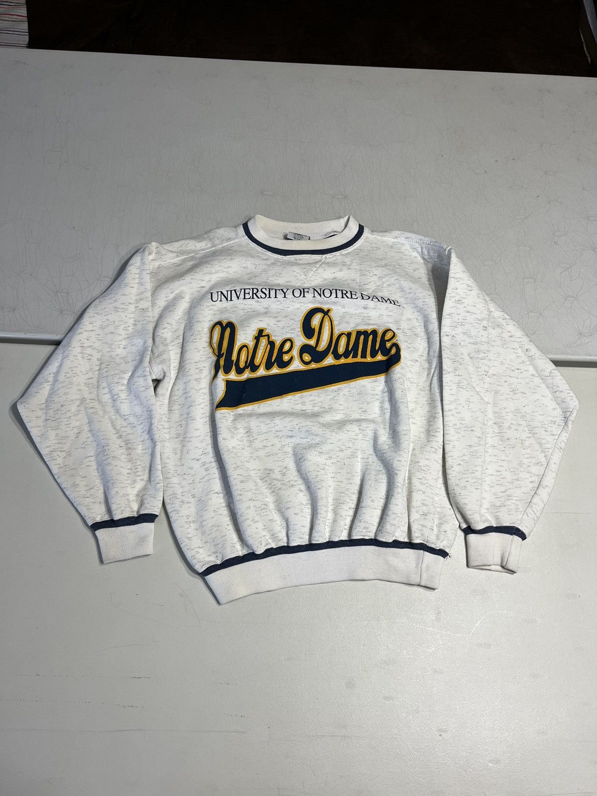 Vintage Vintage notre dame sweatshirt Size US L / EU 52-54 / 3 - 1 Thumbnail