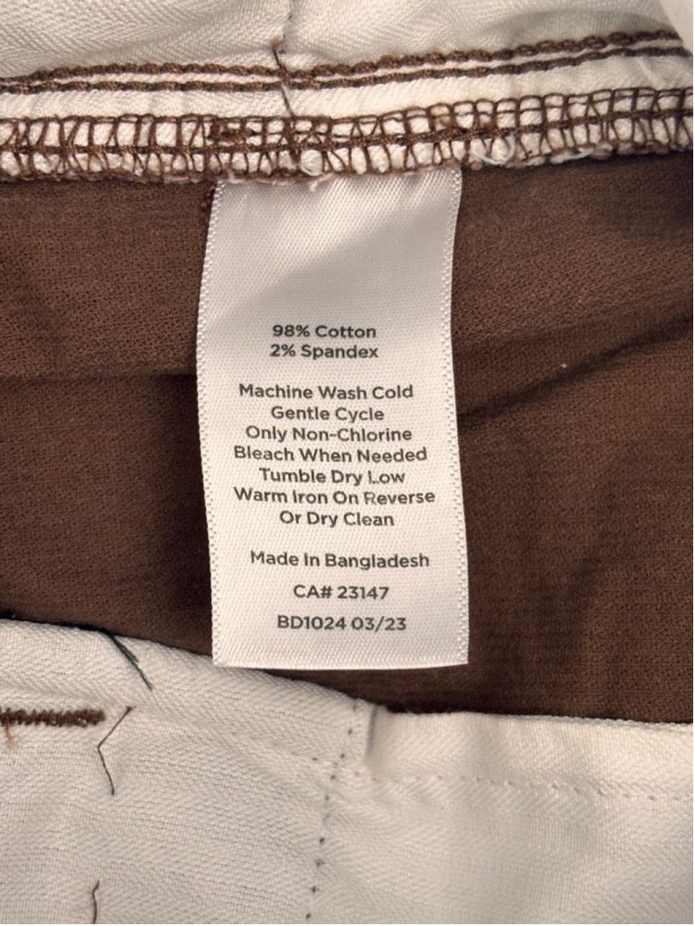 Talbots Women's Talbots Brown Corduroy Pants Size 10 Size 32" / US 10 / IT 46 - 11 Thumbnail