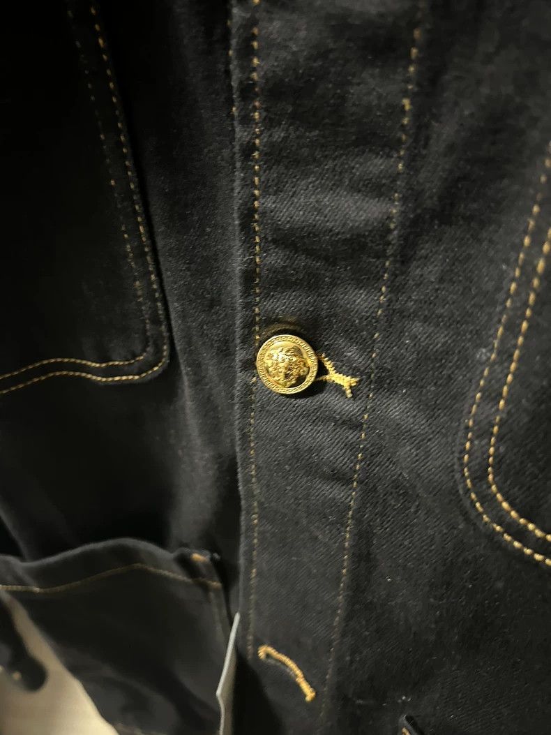 Versace Versace Embroidered denim jacket Size US L / EU 52-54 / 3 - 7 Thumbnail