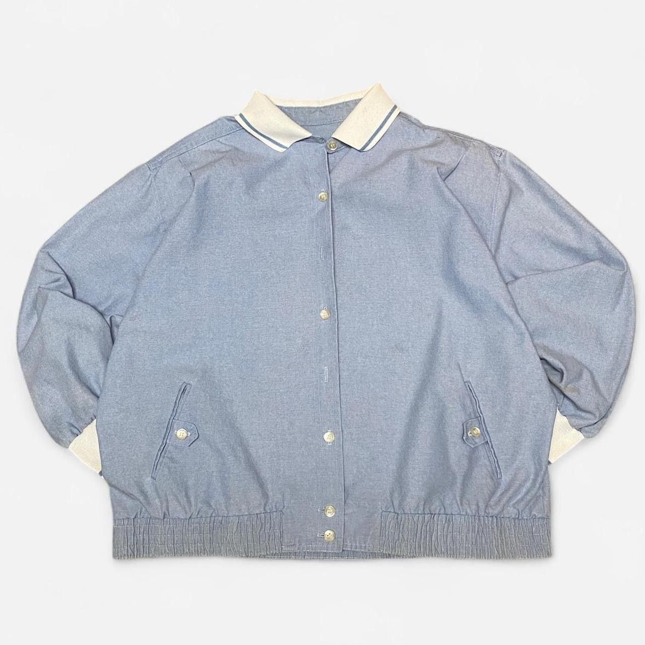 Other Vintage 80s light denim wash button up collared jacket Size US M / EU 48-50 / 2 - 1 Thumbnail