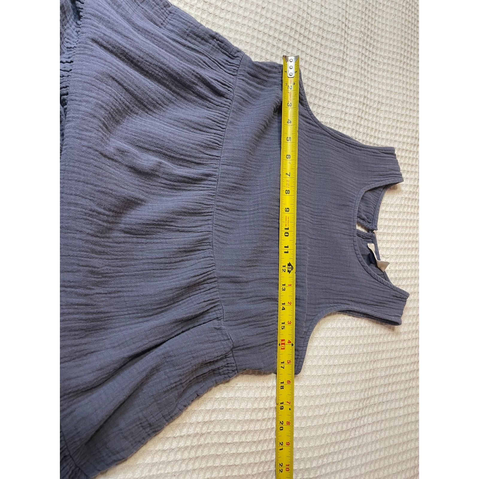 Other Universal Thread Cotton Tank Tiered Navy Blur Mini Dress Sm Size S / US 4 / IT 40 - 9 Thumbnail