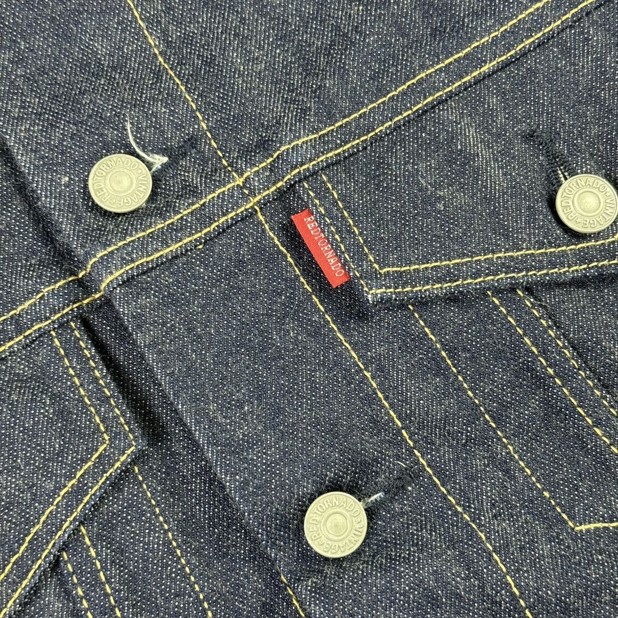 Japanese Brand Red Tornado LVC 557 big E TYPE3-0001 14oz Selvedge Denim Size US M / EU 48-50 / 2 - 5 Thumbnail