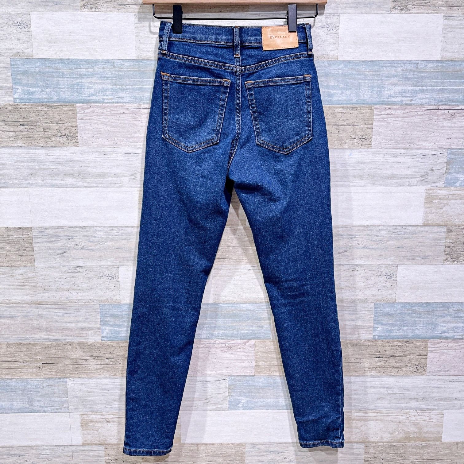Everlane Everlane Authentic High-Rise Ankle Skinny Jeans 23 Size 23" - 4 Thumbnail