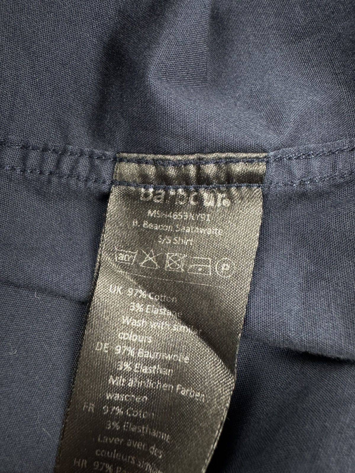 Barbour × Vintage Vintage y2k Barbour short sleeve button shirt old money Size US XL / EU 56 / 4 - 11 Thumbnail