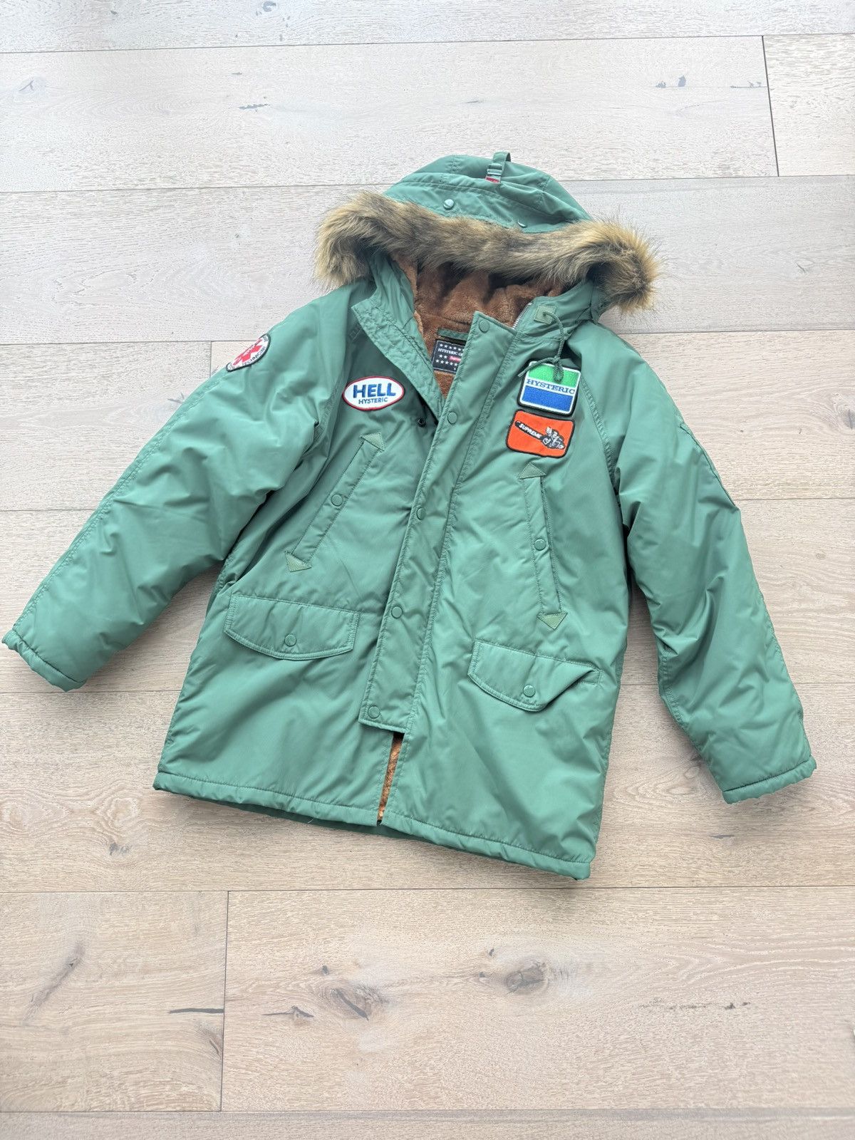 Supreme×HYSTERIC GLAMOUR 17AW N-3B Parka Hysteric Glamour N 3b