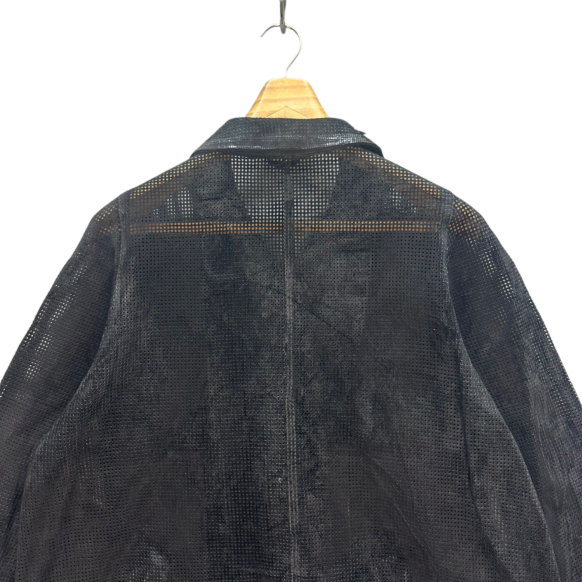 Japanese Brand TALK TO BY TOKYO FUR FULLY MESH LEATHER JACKET #7864-185 Size L / US 10 / IT 46 - 12 Thumbnail