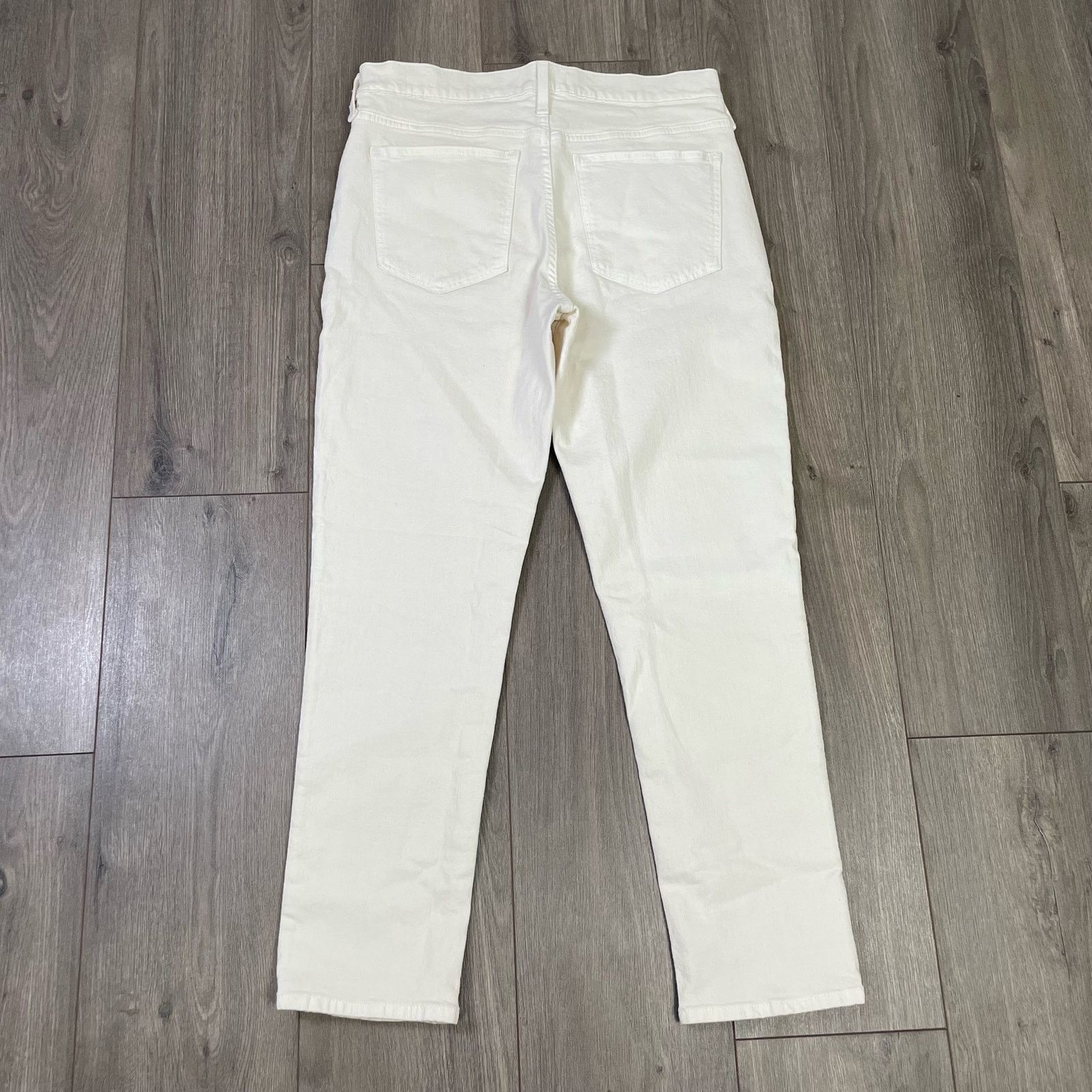 Madewell Madewell Mid Rise Perfect Tapered Canvas Jeans US Womens 25P Size 25" / US 0 / IT 36 - 2 Thumbnail