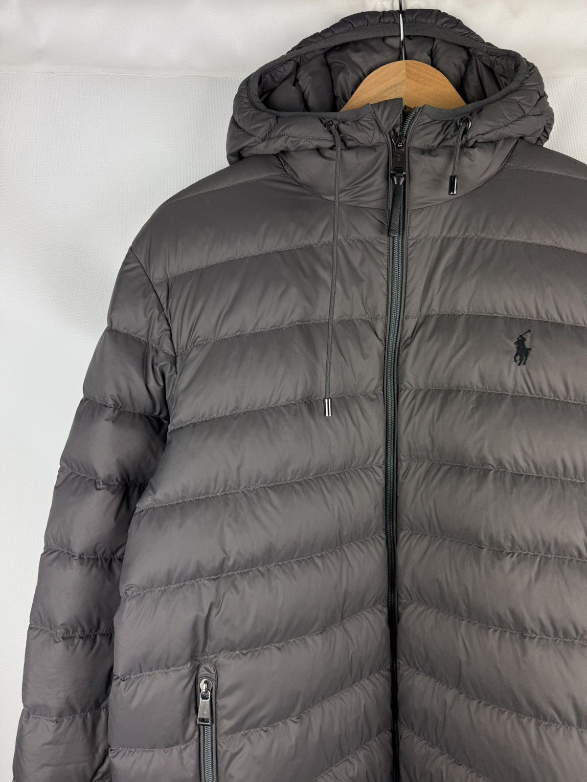 Polo Ralph Lauren Polo Ralph Lauren Micro Down Puffer Hooded Full Zip Jacket Size US L / EU 52-54 / 3 - 2 Thumbnail