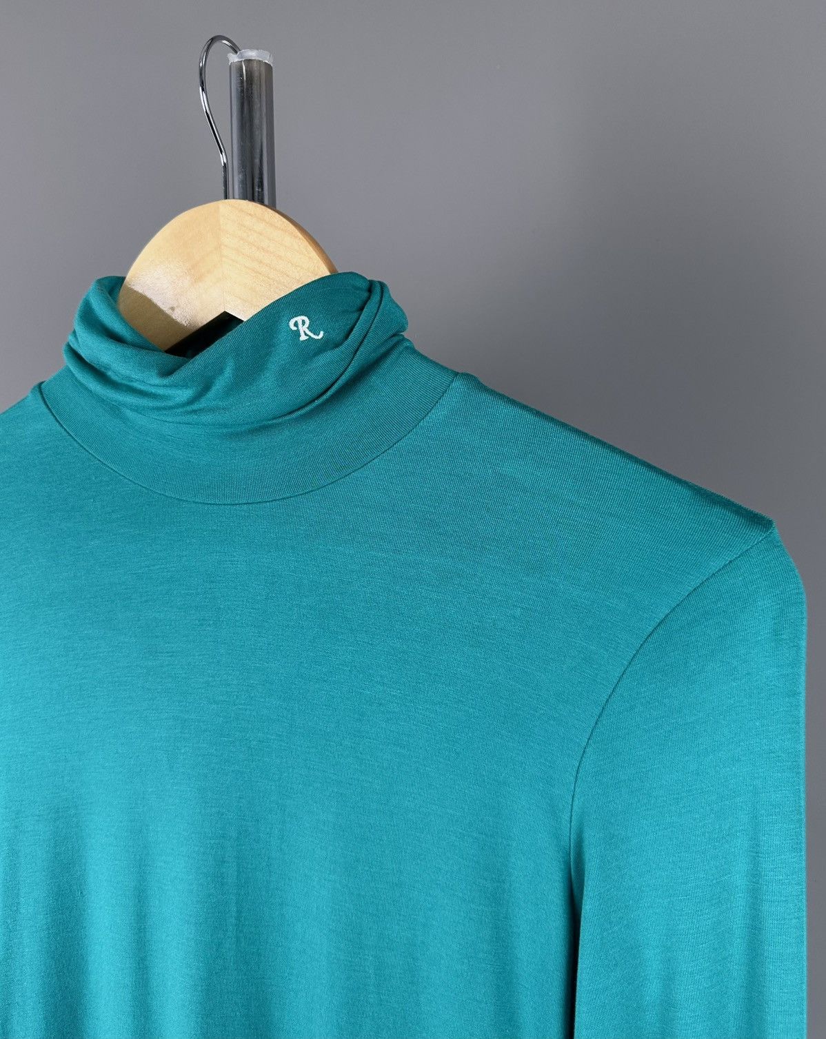 Raf Simons Raf Simons - A/W21 - Turtle Neck Sweater Embroidered Logo Size M / US 6-8 / IT 42-44 - 3 Thumbnail