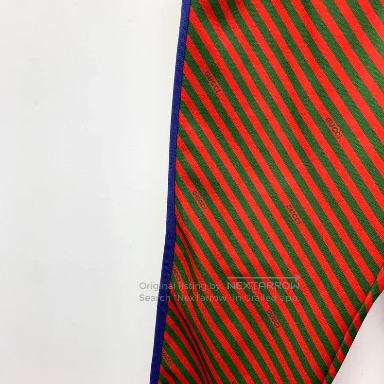 Gucci Gucci Size S Colour-block striped cotton elastic waist casu Size 24" / US 00 / IT 34 - 4 Thumbnail