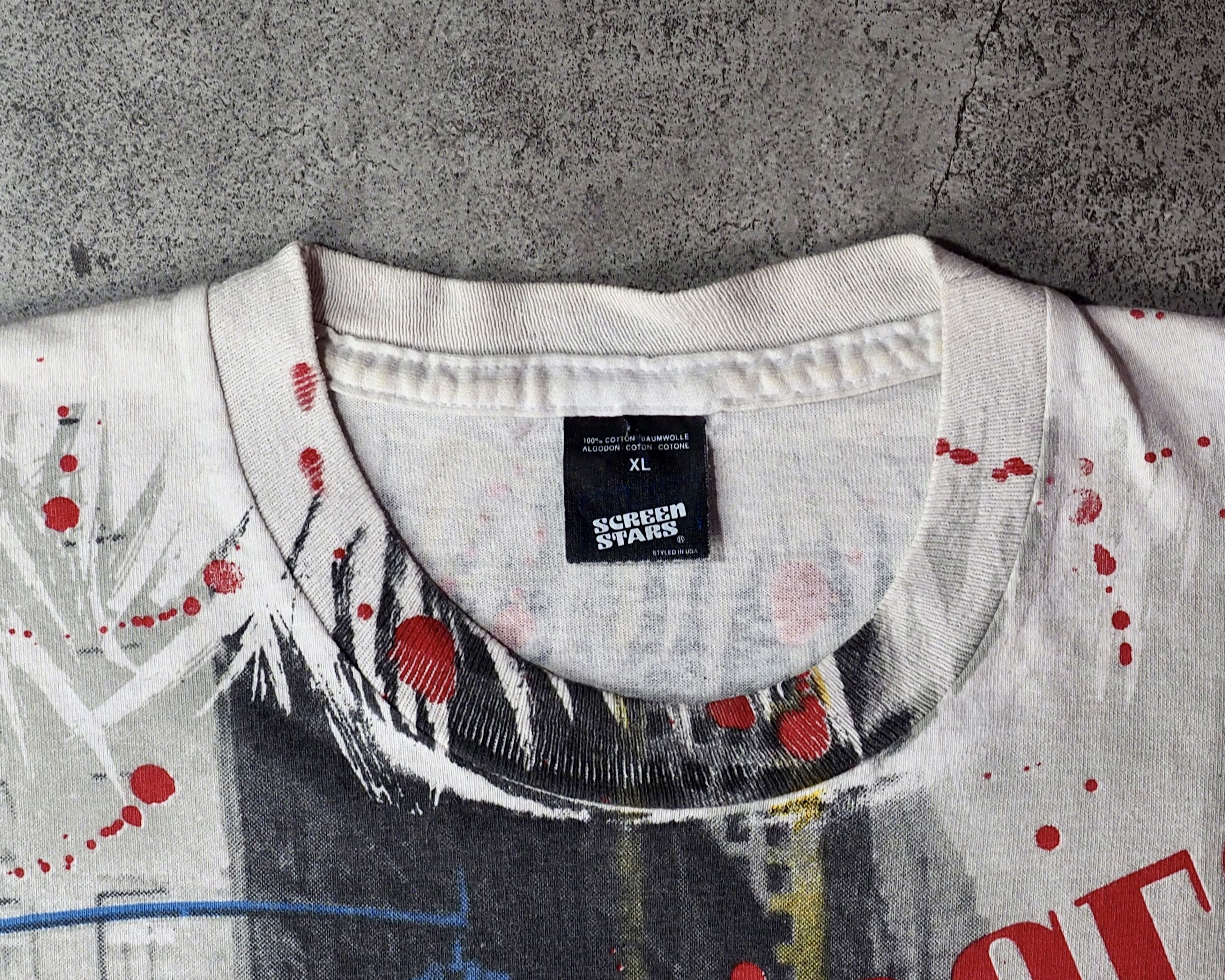 Vintage Vintage 1992 Guns N’ Roses Dead Horse AOP Shirt XL Size US XL / EU 56 / 4 - 5 Thumbnail