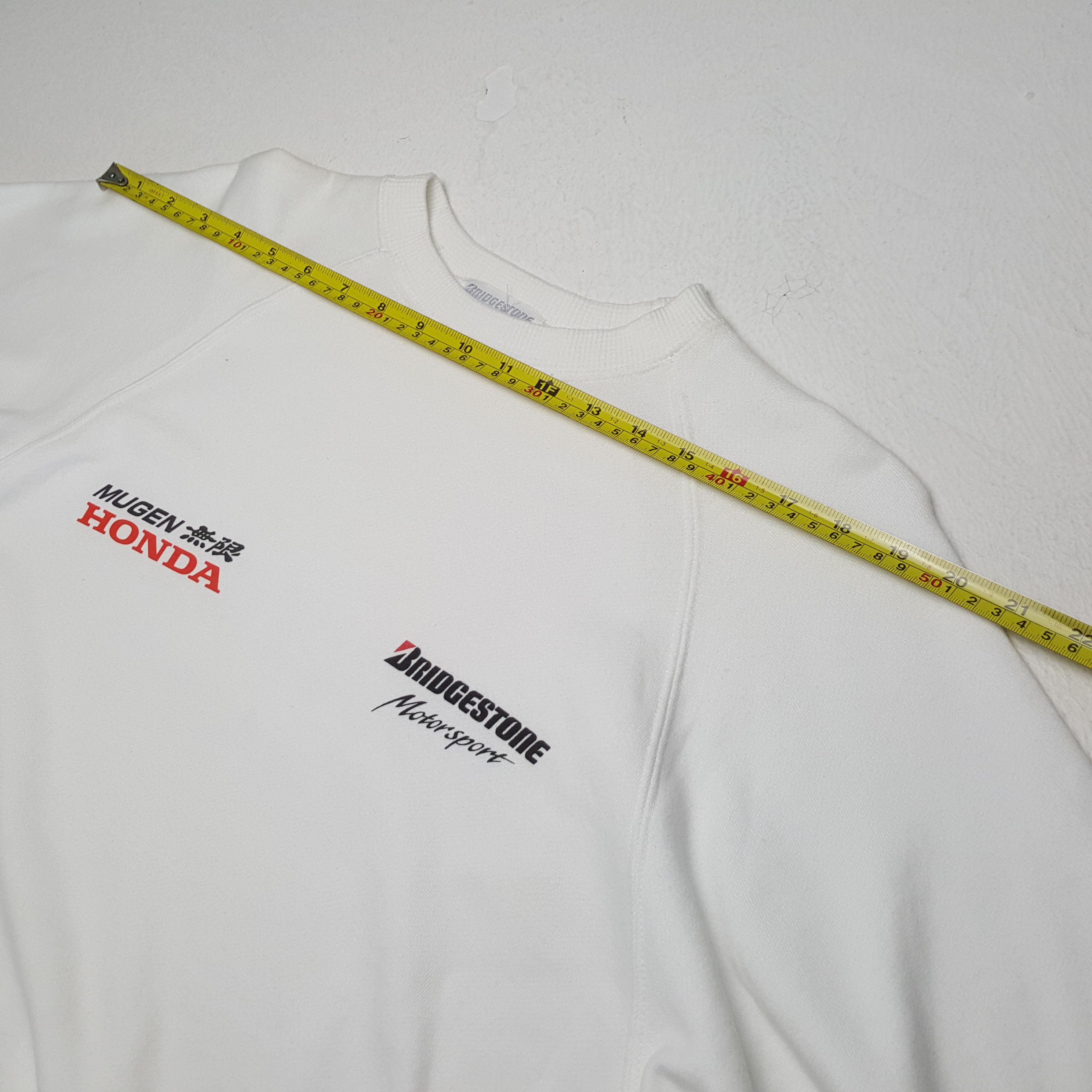 Honda × Vintage Vintage BRIDGESTONE MUGEN HONDA Japanese Racing Sweatshirts Size US S / EU 44-46 / 1 - 5 Thumbnail