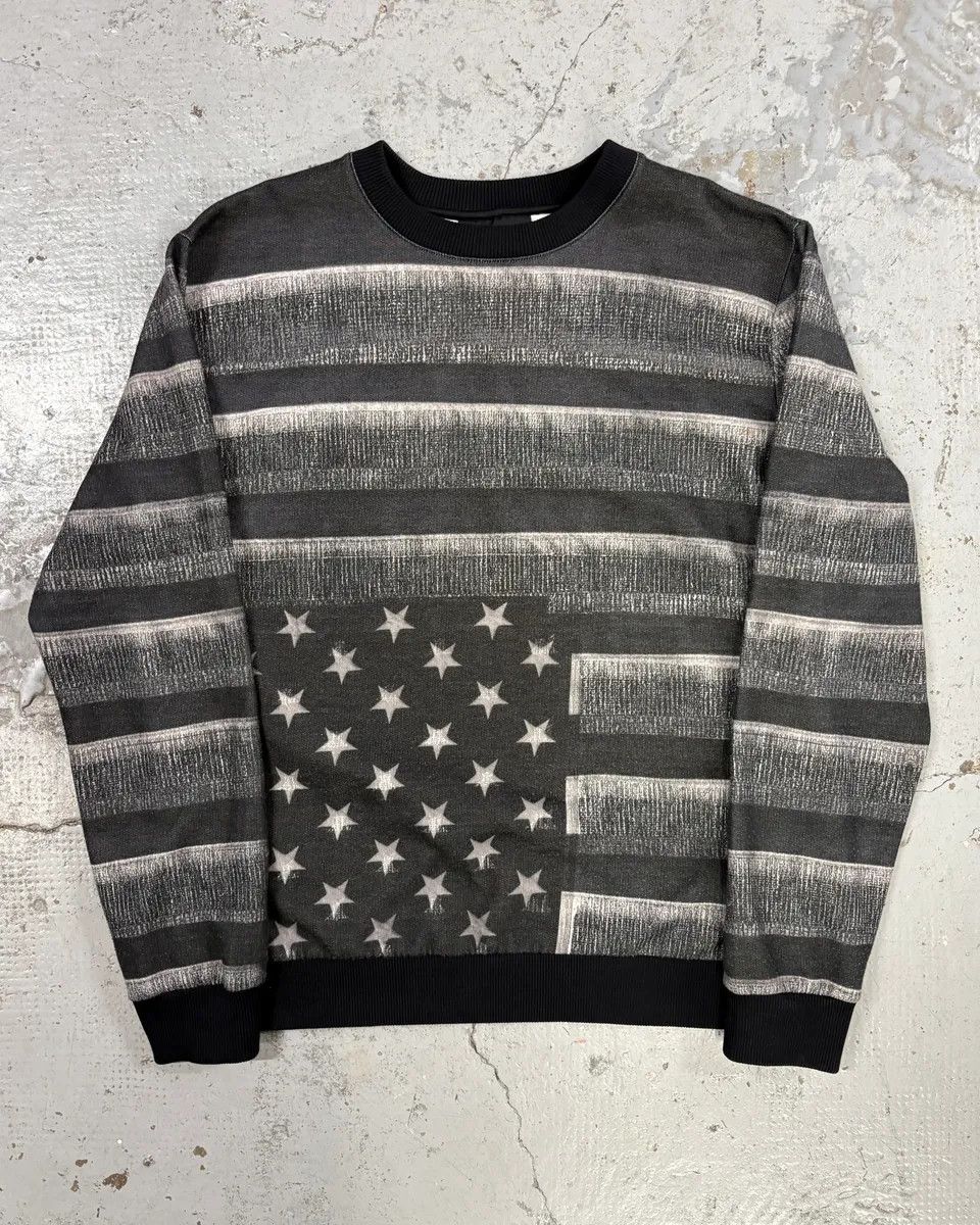 Givenchy AW2013 Givenchy Obscure USA Flag Sweater by Riccardo Tisci Size US M / EU 48-50 / 2 - 1 Thumbnail