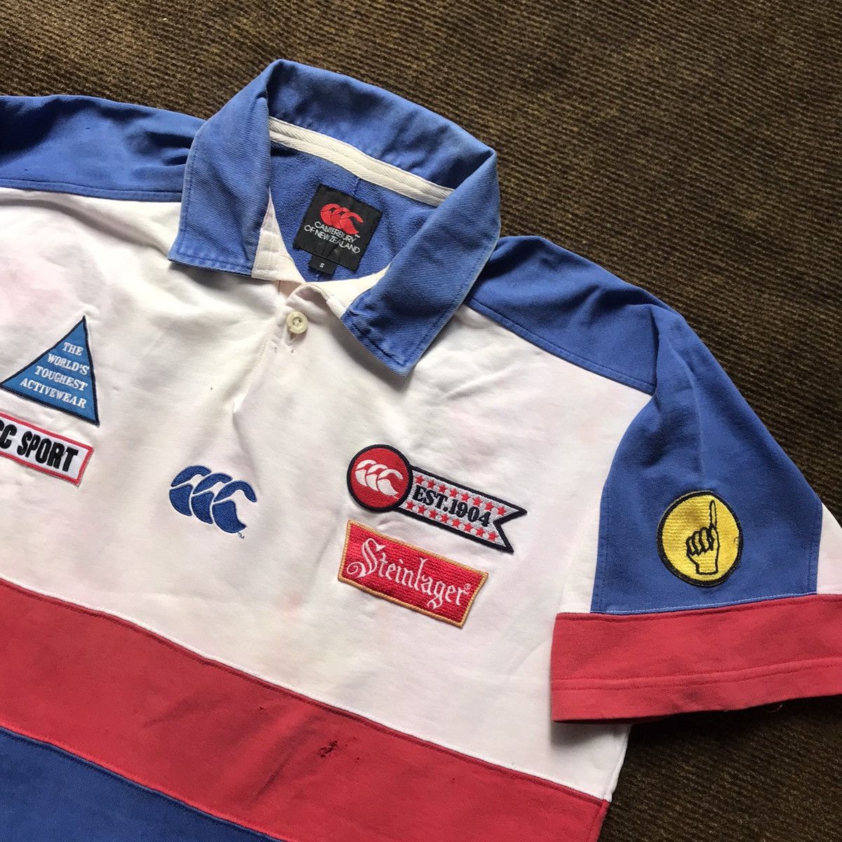 Canterbury of New Zealand × Vintage VINTAGE CANTERBURY STEINLAGER CCC SPORT FOOTBALL UNION SHIRT Size US XL / EU 56 / 4 - 3 Thumbnail