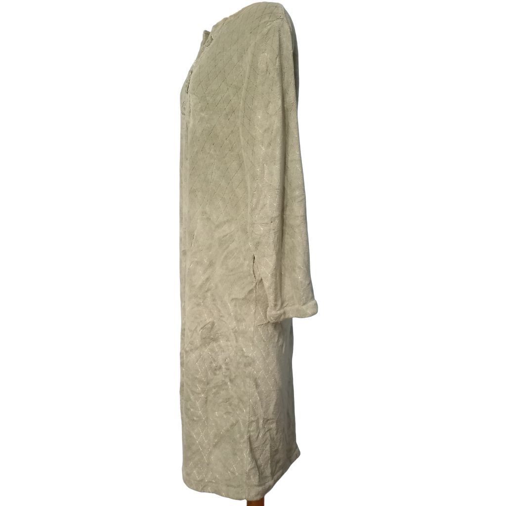 Oscar De La Renta Vintage Oscar Dela Renta Full Zip Night Robe Maxi Mint Green Size S / US 4 / IT 40 - 5 Thumbnail