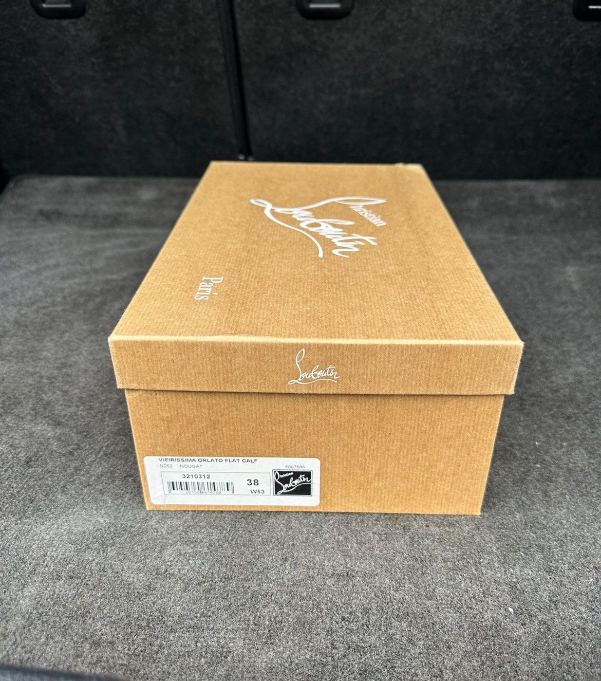Christian Louboutin Women’s Christian Louboutin Vieirissima Orlato Flat Calf Size US 8 / IT 38 - 5 Thumbnail