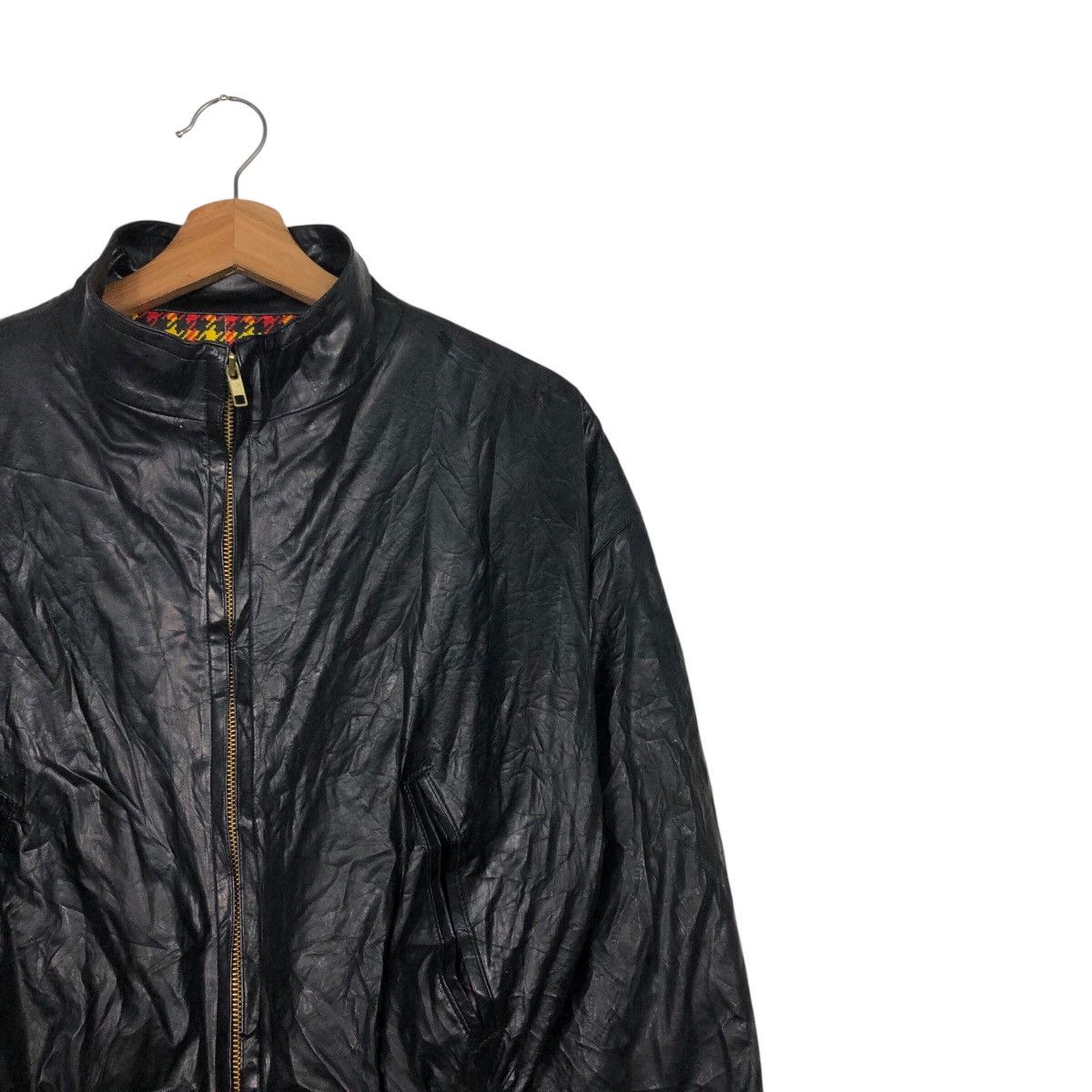 Japanese Brand Vintage Bomber Leather Jacket 49Av Junko Shimada Full Print Size US M / EU 48-50 / 2 - 7 Thumbnail
