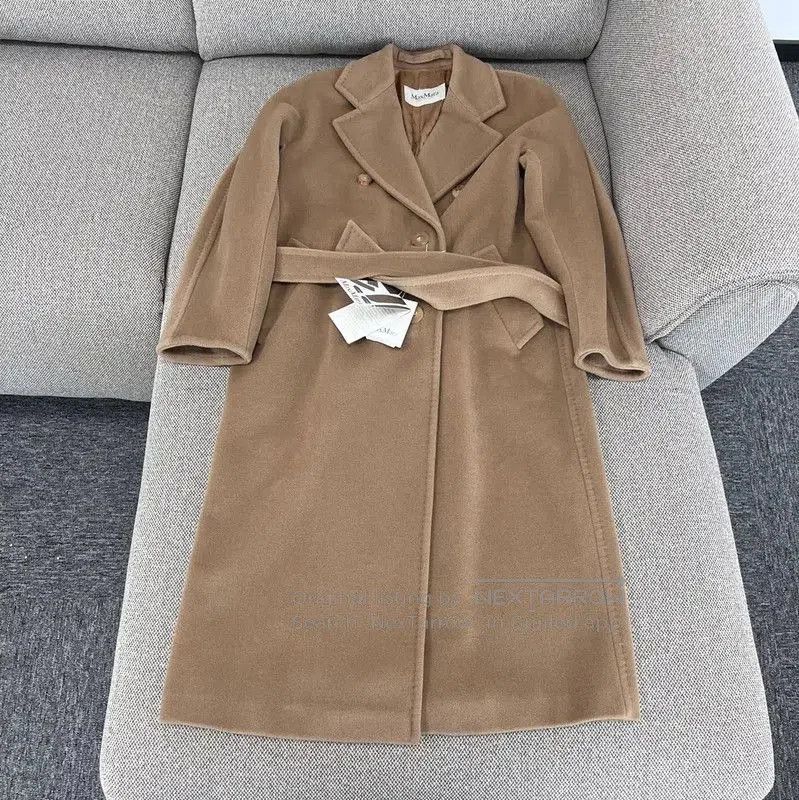 MaxMara Camel Cashmere Women's Coat .
