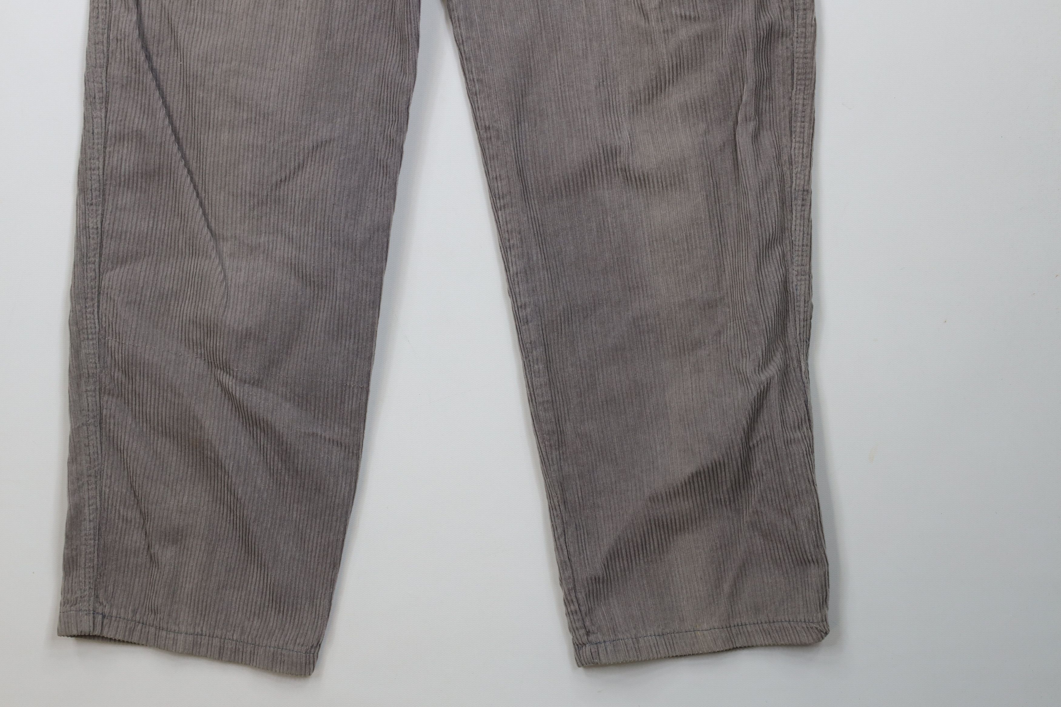 Vintage Vintage 70s 80s Streetwear Straight Leg Corduroy Pants Size 34" / US 12 / IT 48 - 4 Thumbnail