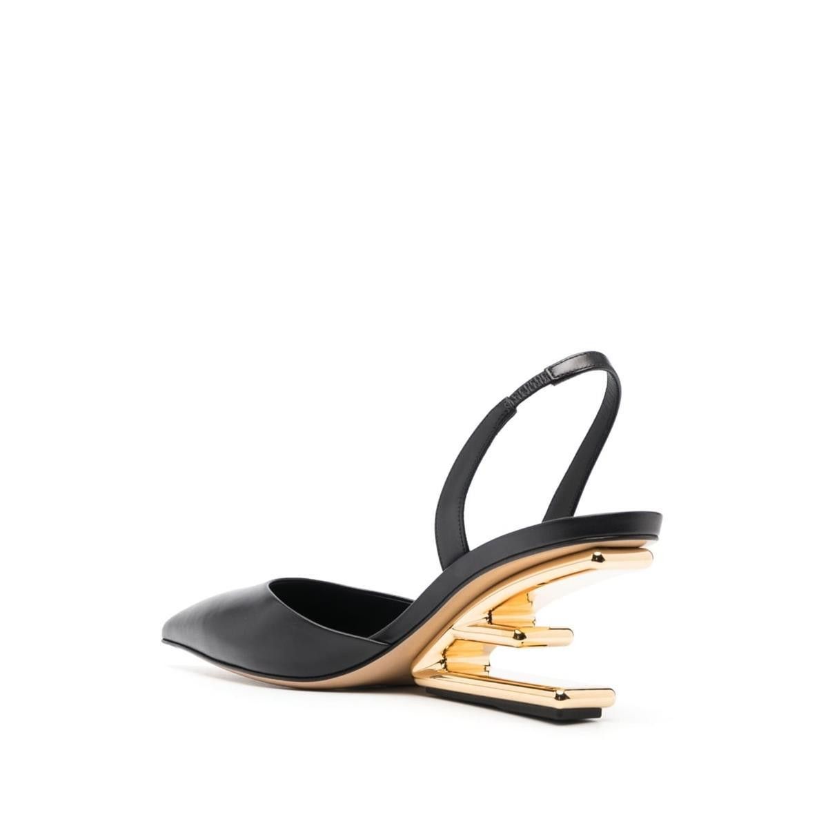 Fendi o1w1db10325 8J8403 Pumps in Black Size US 7 / IT 37 - 3 Thumbnail