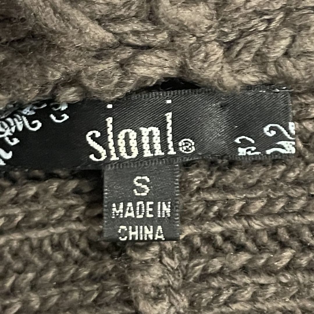 Other Sioni Wool Blend Open Front Knit Cardigan Small Boho Peasant Size S / US 4 / IT 40 - 4 Thumbnail