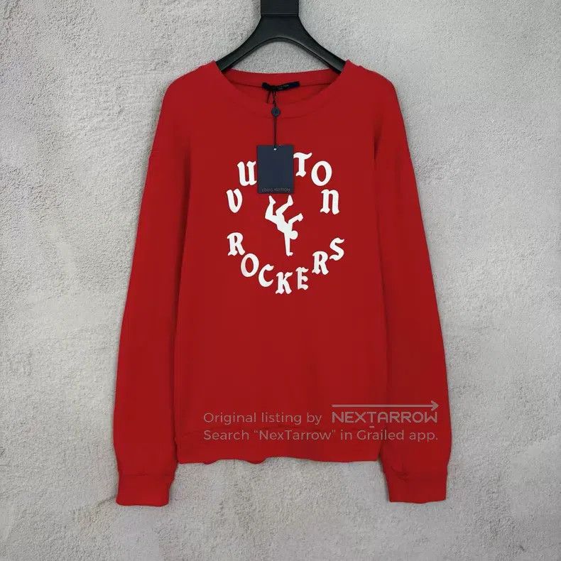 Louis Vuitton Louis Vuitton Clock slogan hip-hop hoodie Size US XXL / EU 58 / 5 - 1 Thumbnail