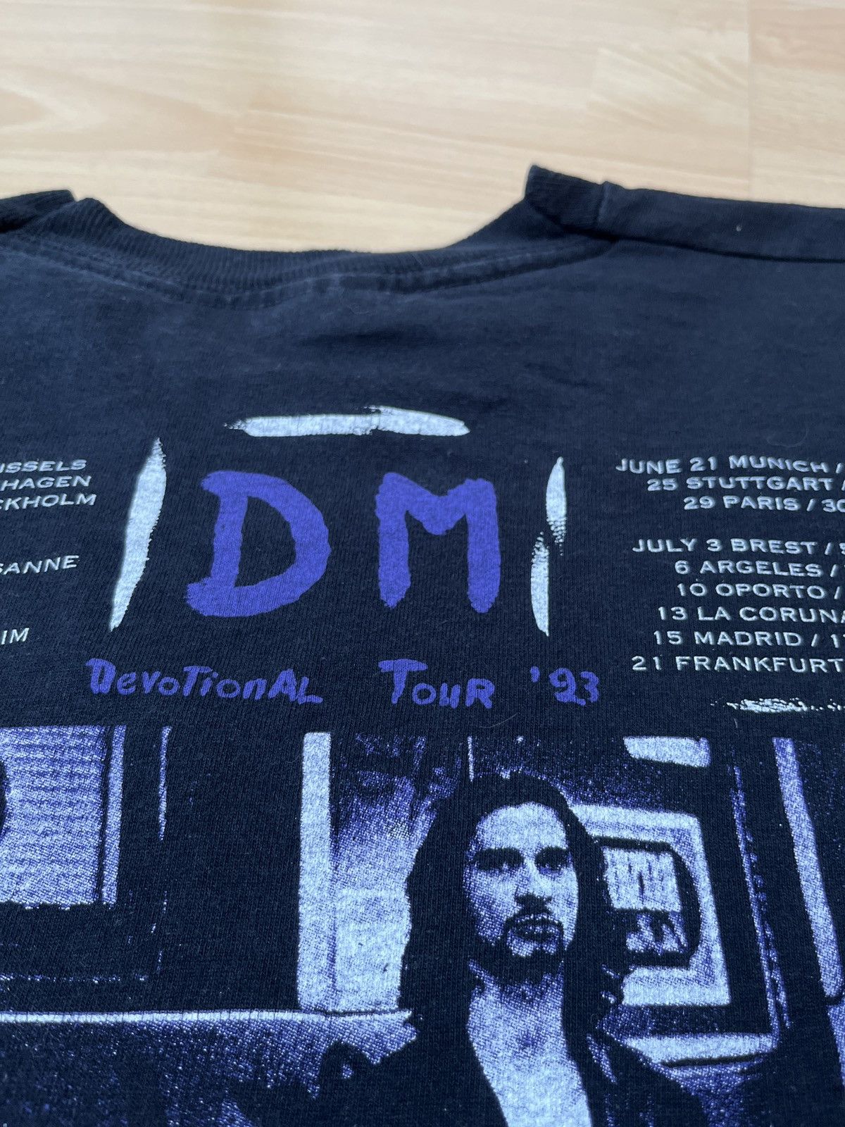 Band Tees Depeche Mode devotional tour tee Size US XL / EU 56 / 4 - 10 Thumbnail