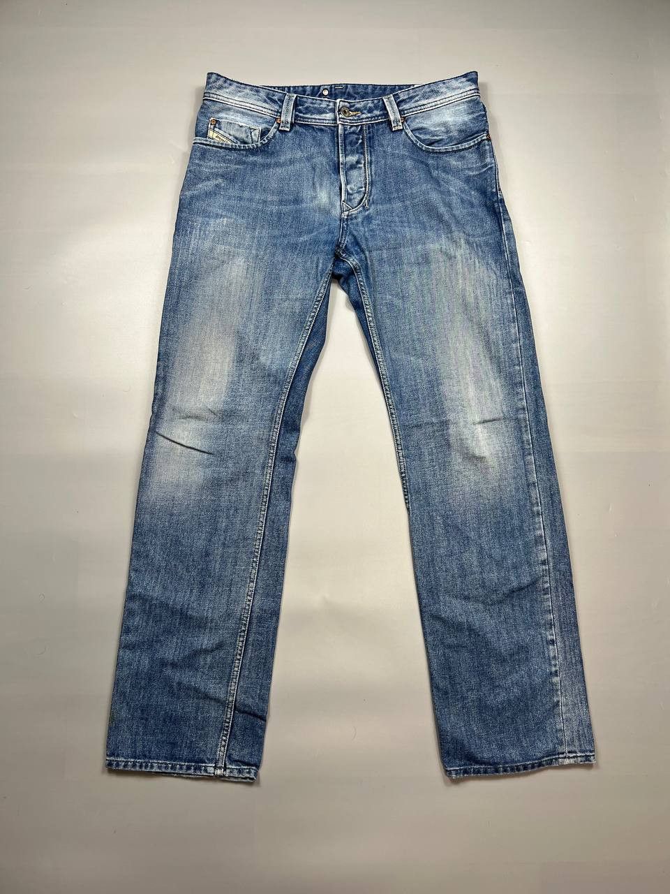 Diesel Vintage Diesel Jeans Distressed Faded Flared Wide Baggy Y2K Size US 34 / EU 50 - 1 Thumbnail