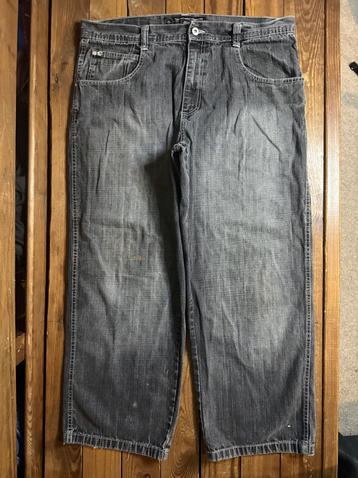 Vintage Y2K Southpole Baggy Black Denim Jeans