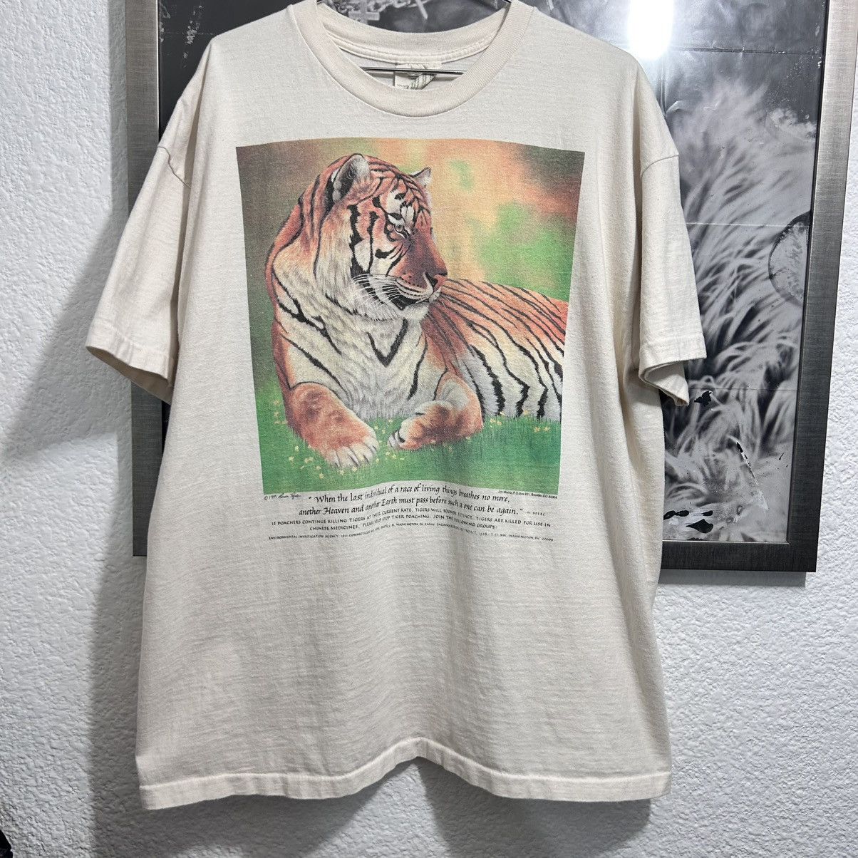 Vintage TIGER ECOSPORT VINTAGE 1990’s ART Size US XXL / EU 58 / 5 - 1 Thumbnail