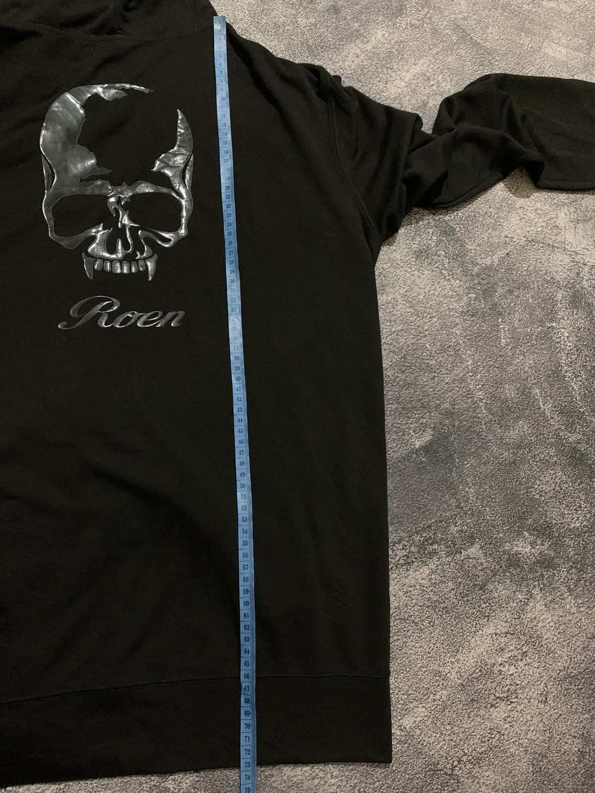 Roen Roen Zip Up Hoodie Love And Peace Skull Size US L / EU 52-54 / 3 - 11 Thumbnail