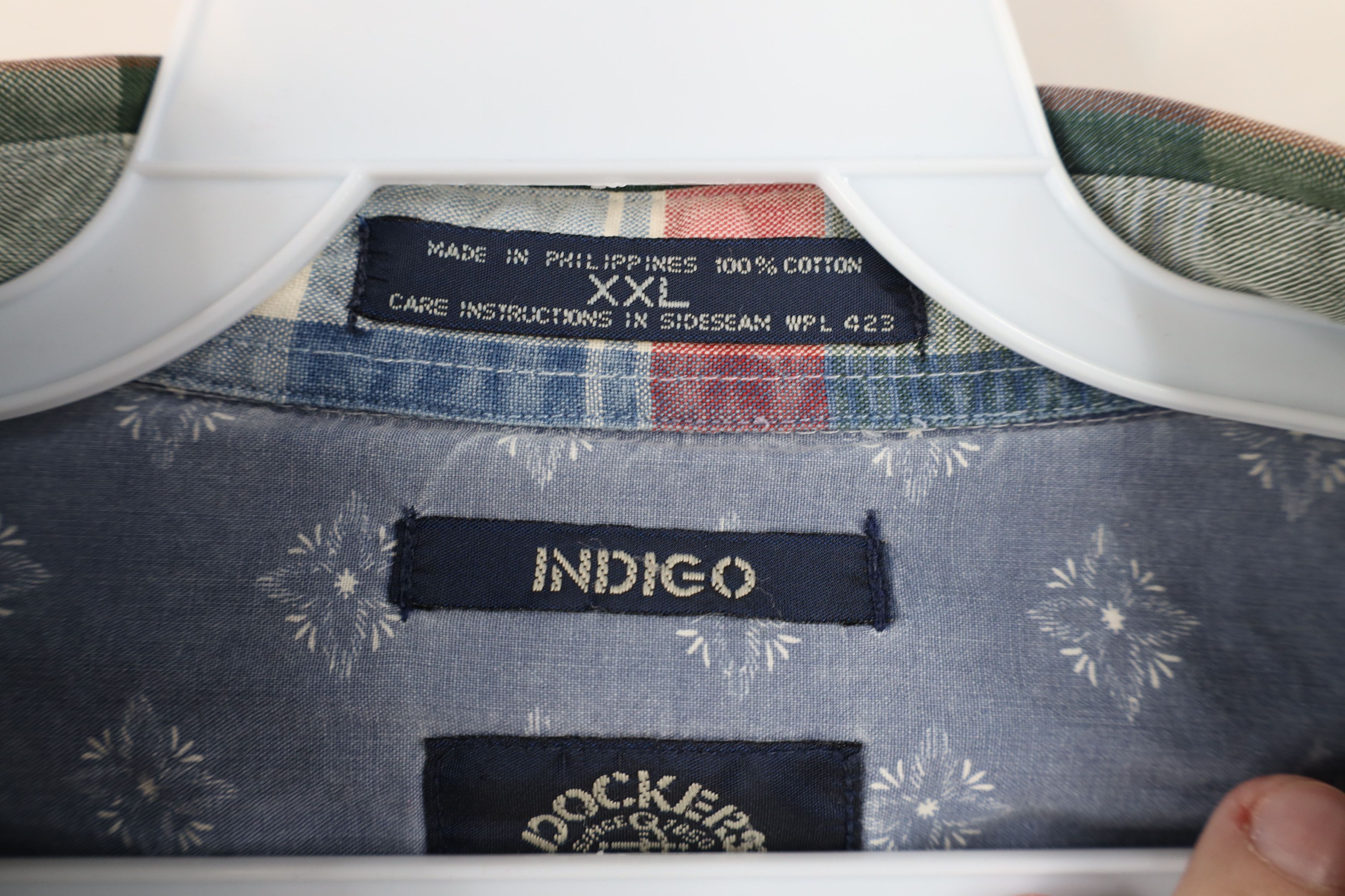 Vintage Vintage 90s Streetwear Rainbow Plaid Collared Button Shirt Size US XXL / EU 58 / 5 - 9 Thumbnail