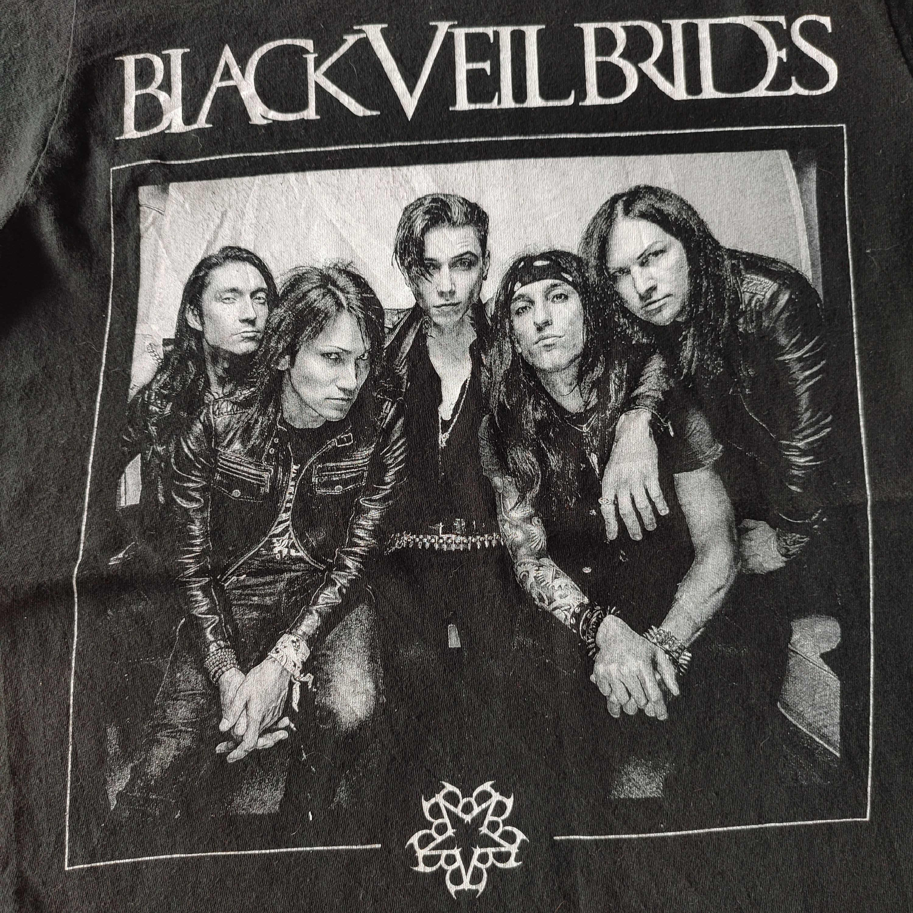 Band Tees BLACK VEIL BRIDES T SHIRT Size US XS / EU 42 / 0 - 3 Thumbnail