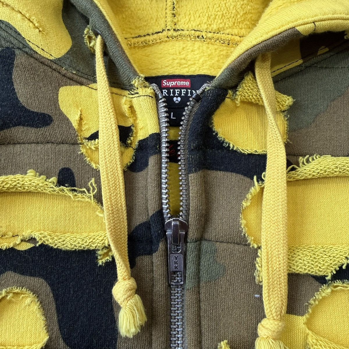 Supreme Large - Supreme Griffin Zip Hoodie Hoodie Size US L / EU 52-54 / 3 - 2 Thumbnail