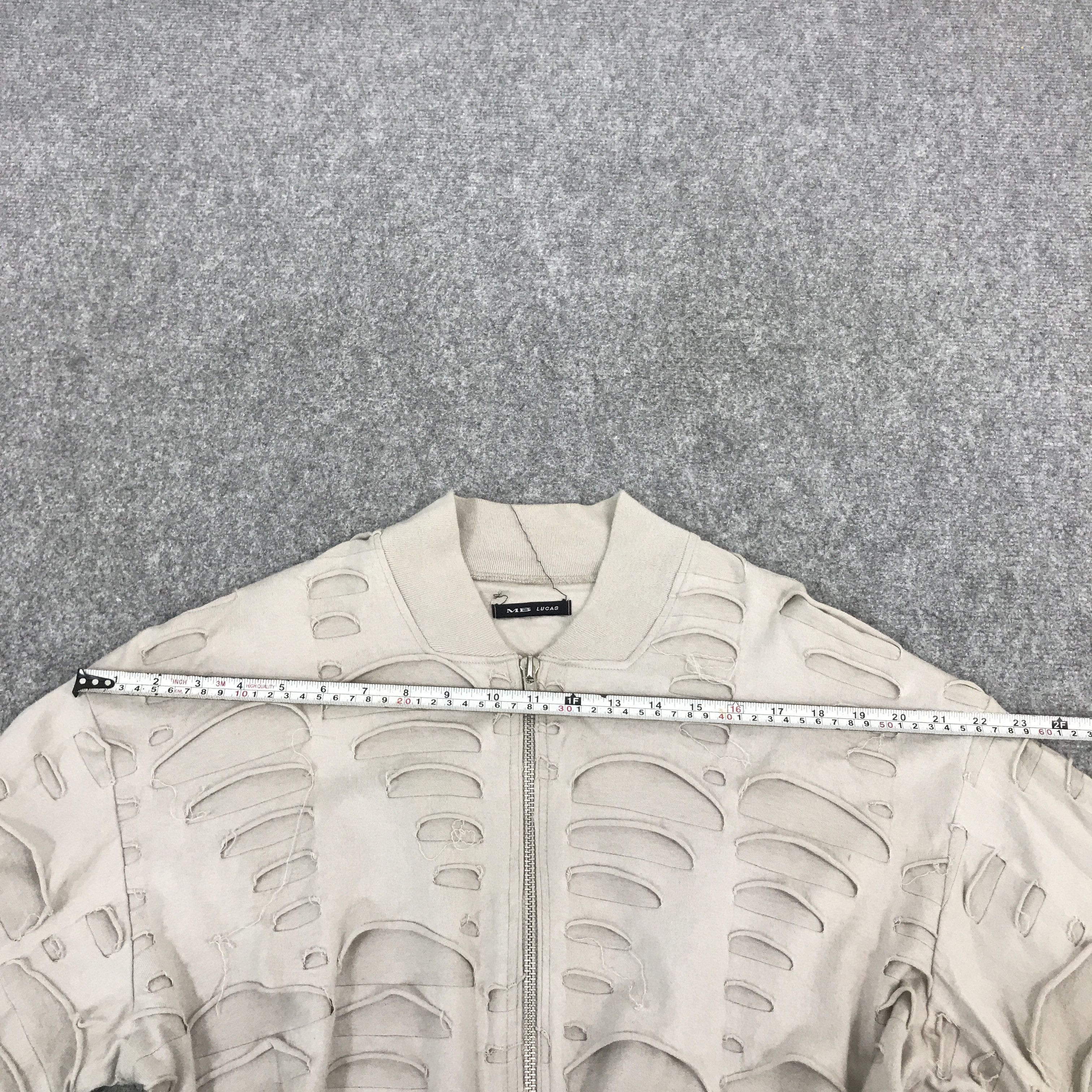If Six Was Nine × Japanese Brand × Le Grande Bleu (L.G.B.) JAPAN MADE DESIGN DISTRESSED MB LUCAS JACKET Size US L / EU 52-54 / 3 - 9 Thumbnail